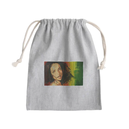 レゲェ女子 Mini Drawstring Bag