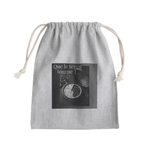 時は止まったまま Mini Drawstring Bag