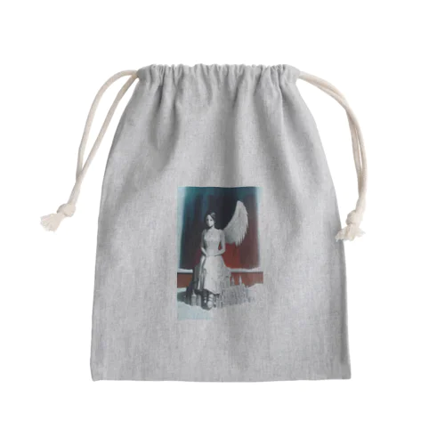 天使・エンジェル Mini Drawstring Bag