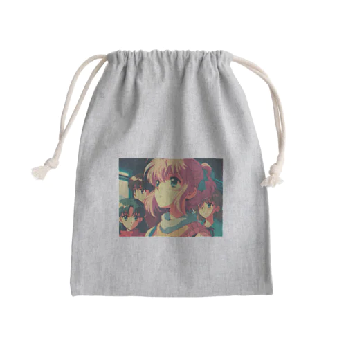 「OVA 地球最後の冬休み」| 90s J-Anime "OVA The Last Winter Vacation on Earth" Mini Drawstring Bag