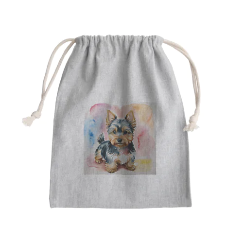 かわいいヨークシャテリアグッズ Mini Drawstring Bag