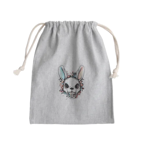 うさぎ3 Mini Drawstring Bag