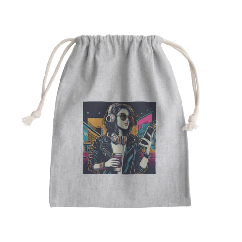 クールビューティー Mini Drawstring Bag