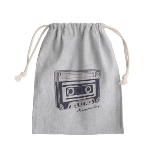 インディーズディストロ「Never-Ending MUSIC」グッズ Mini Drawstring Bag