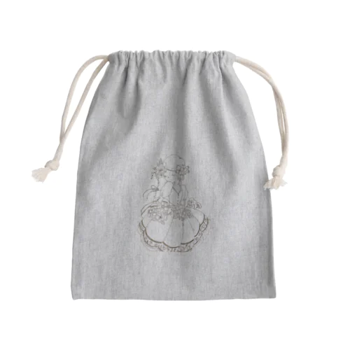 可憐少女 Mini Drawstring Bag