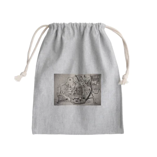 名前が無い機械 Mini Drawstring Bag