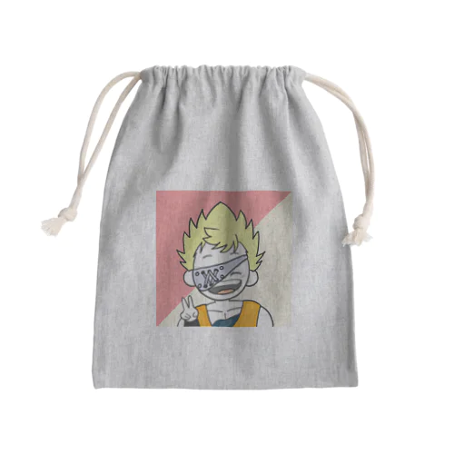 悟フィ Mini Drawstring Bag