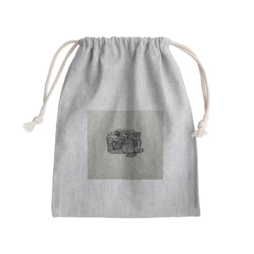 映写機 Mini Drawstring Bag