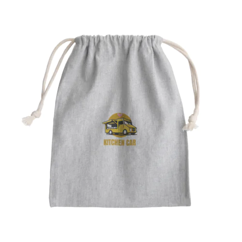 キッチンカー Mini Drawstring Bag
