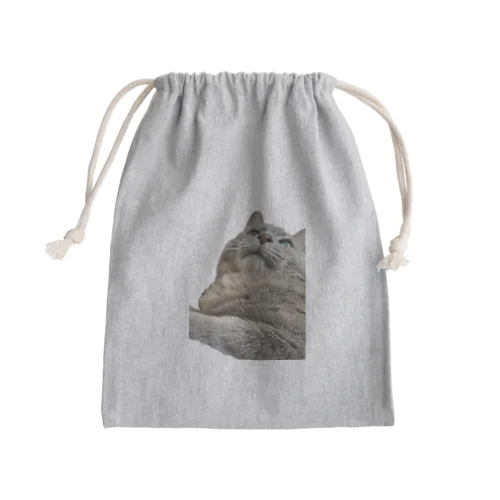 よそ見ロッタン Mini Drawstring Bag