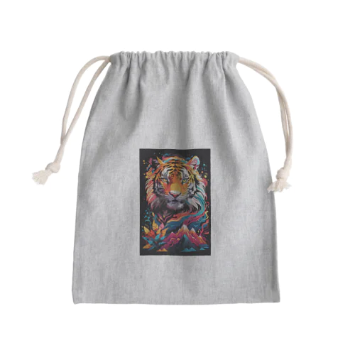 Vivid-Tiger（ビビッド‐タイガー） Mini Drawstring Bag