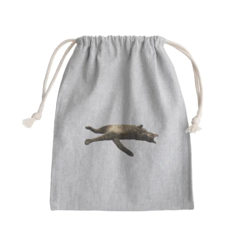 お昼寝ロッタン Mini Drawstring Bag