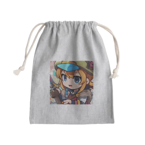 エキサイティングなゲームの挑戦 Mini Drawstring Bag