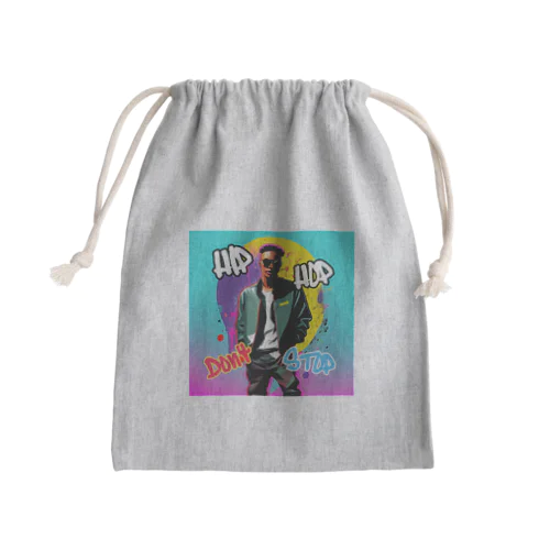 ベニスビーチの男 Mini Drawstring Bag