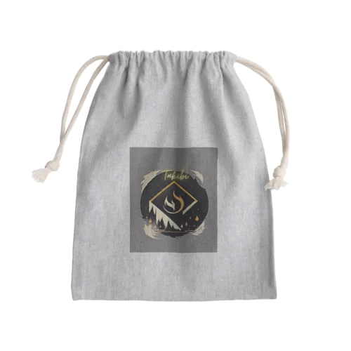 アウトドアシリーズ　焚き火Takibi Mini Drawstring Bag