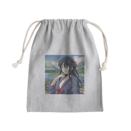 高野 美里（たかの みさと） Mini Drawstring Bag