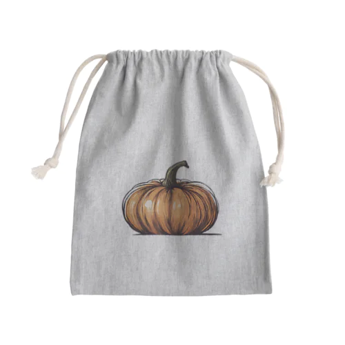 南京　カボチャ Mini Drawstring Bag