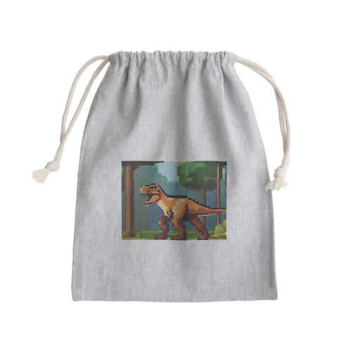 恐竜⑥ Mini Drawstring Bag