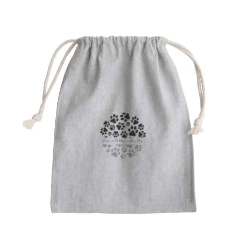 肉球 Mini Drawstring Bag