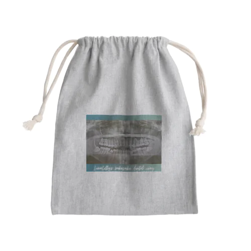 LunaLolly's sukesuke dental x-ray  Mini Drawstring Bag