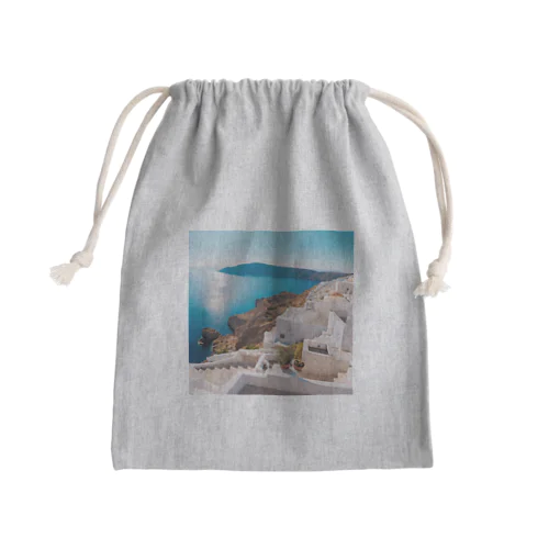 ギリシャ・エーゲ海の素敵な風景 Mini Drawstring Bag