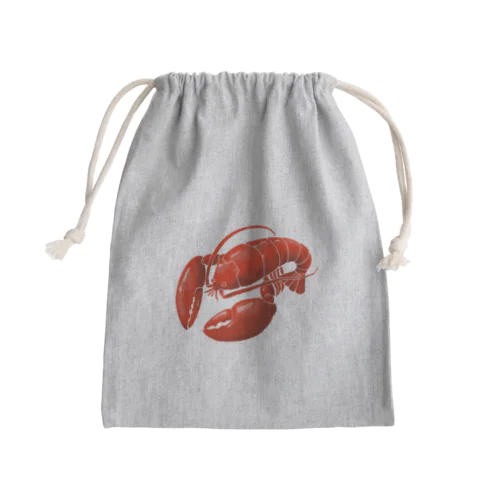 エビさん Mini Drawstring Bag