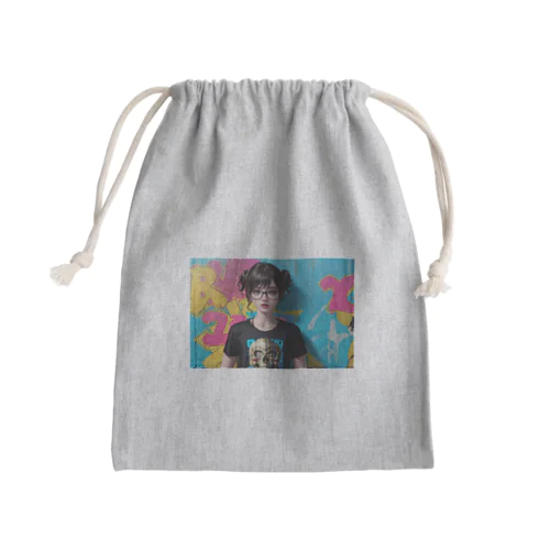 ガール其の参　 Mini Drawstring Bag