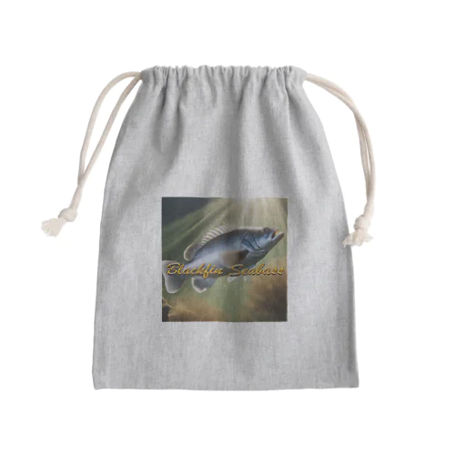 荒磯の王者　ヒラスズキ Mini Drawstring Bag