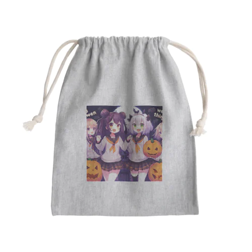 毎日がハロウィンパーティ! Mini Drawstring Bag