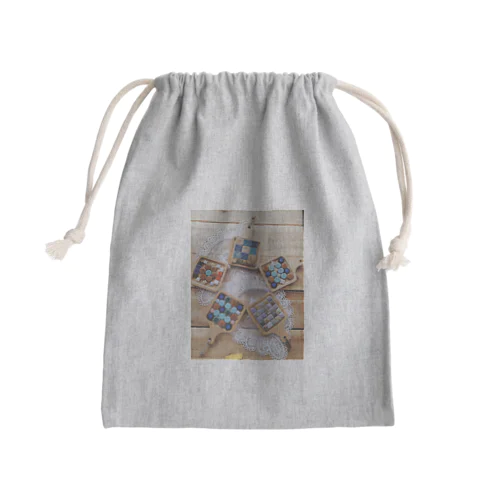 タイルのコースター Mini Drawstring Bag