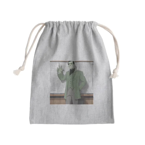 フランクなシュライン Mini Drawstring Bag