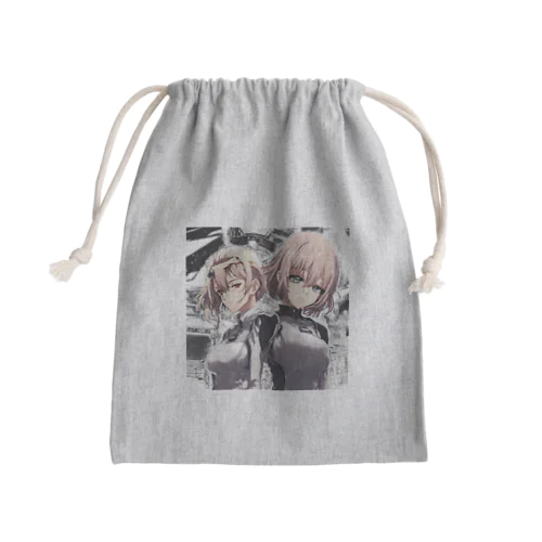 美少女の宇宙を探検隊 Mini Drawstring Bag