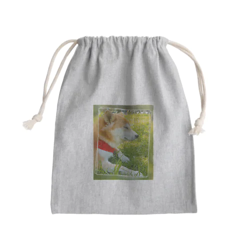 はるかぜと柴犬 Mini Drawstring Bag