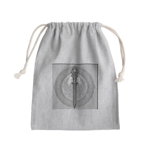 トライデント・アミュレット Mini Drawstring Bag
