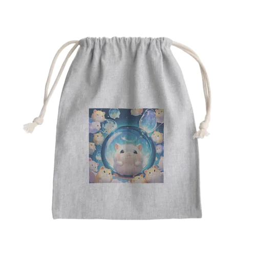 ふるふるハムスター第２弾！ Mini Drawstring Bag