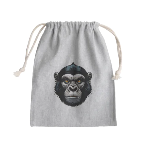 ゴリラ・パワー・プラッシュ Mini Drawstring Bag