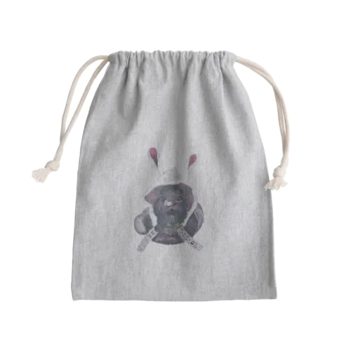 うさぎ🐰デール Mini Drawstring Bag