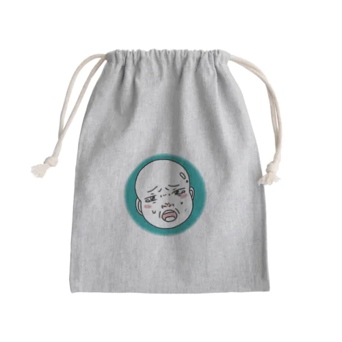 泣く赤ちゃんバージョン2 Mini Drawstring Bag