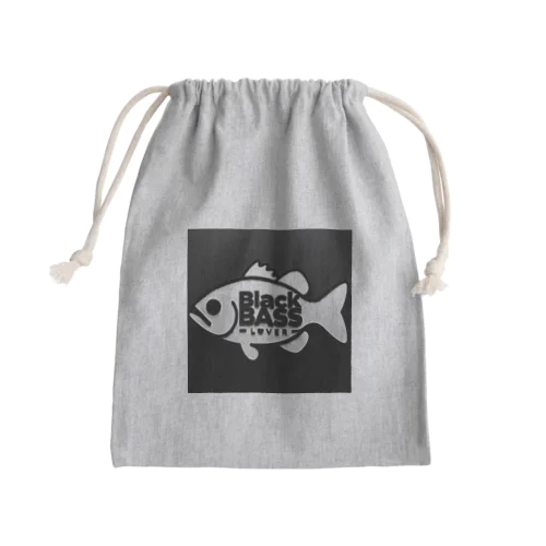 バスラバ黒 Mini Drawstring Bag