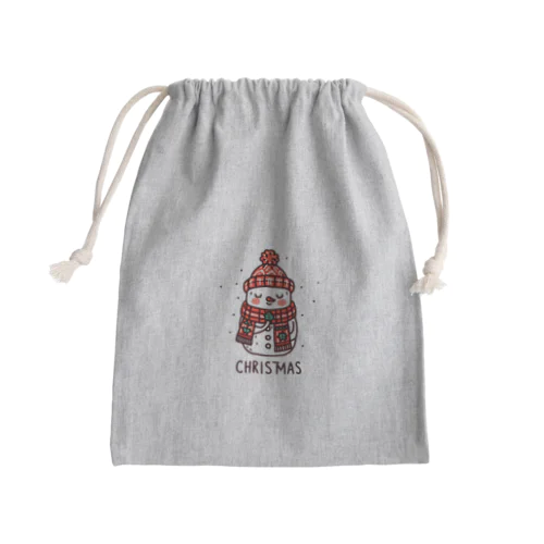 クリスマス！ Mini Drawstring Bag