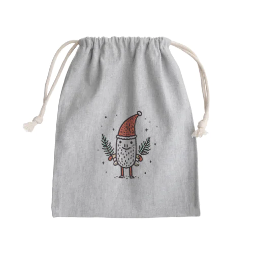 クリスマス！！ Mini Drawstring Bag