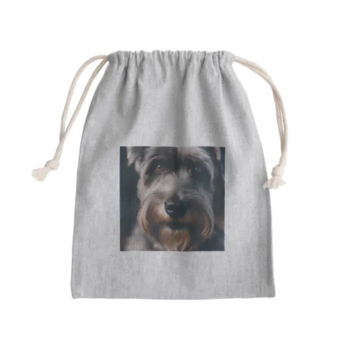 犬 Mini Drawstring Bag