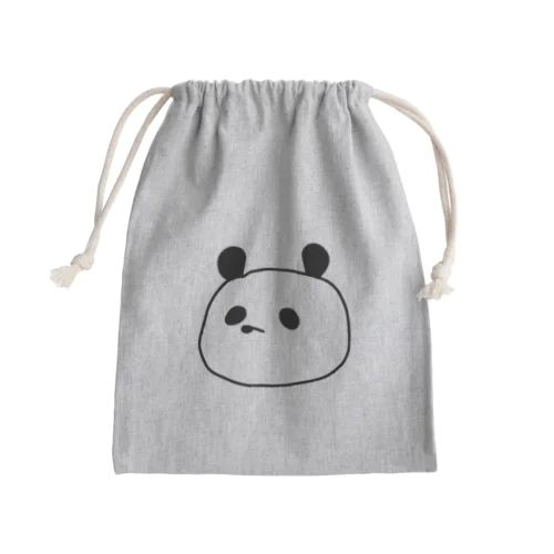 パンダ Mini Drawstring Bag