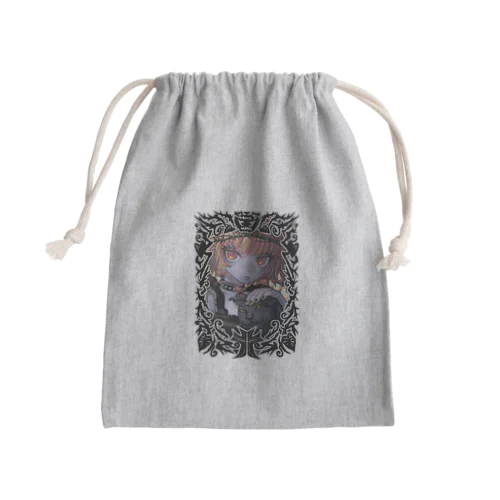 最後のハロウィン Mini Drawstring Bag