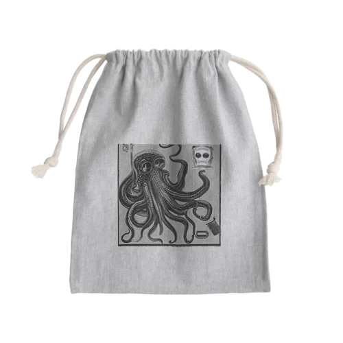 クレイジーオクトパス Mini Drawstring Bag