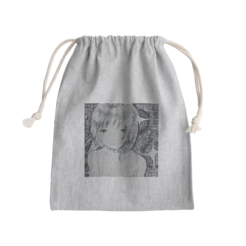 ガール Mini Drawstring Bag