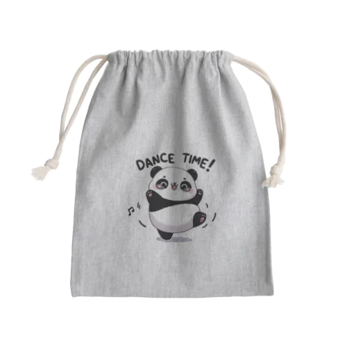 ダンスタイムパンダ Mini Drawstring Bag