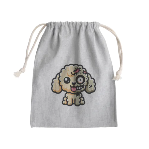 かわいいトイプードルグッズ　ゾンビ化 Mini Drawstring Bag