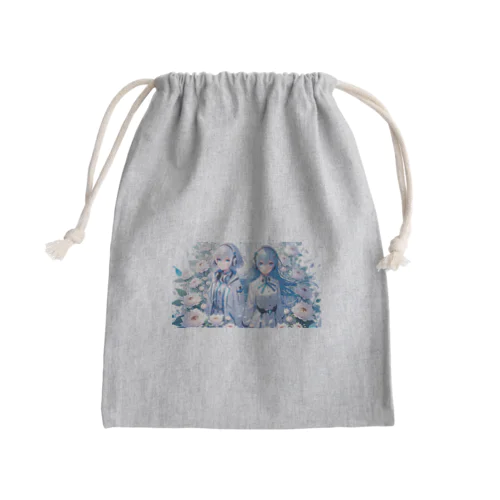 ハーモニック・ブルーム Mini Drawstring Bag