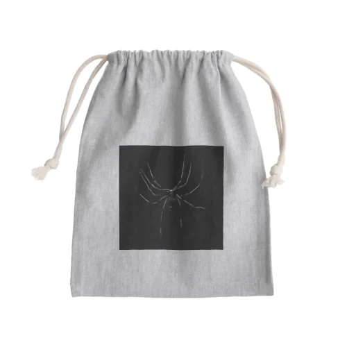 蜘蛛 Mini Drawstring Bag